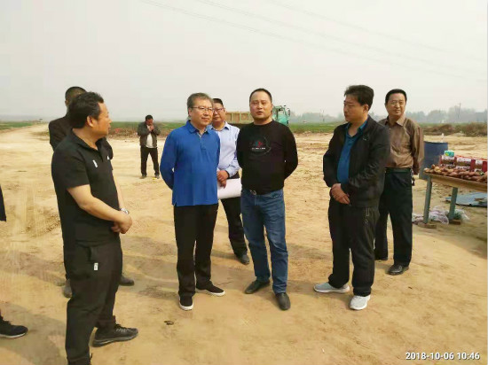 魏縣領導蒞臨岳氏集團視察指導工作