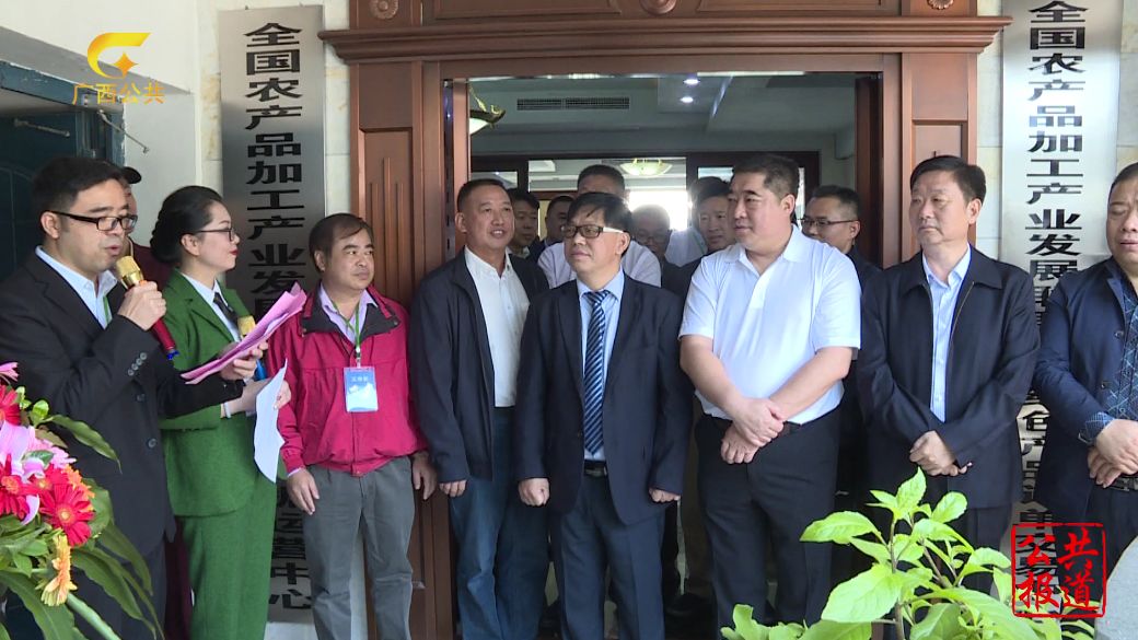 全國(guó)農(nóng)產(chǎn)品加工產(chǎn)業(yè)發(fā)展聯(lián)盟（廣西）三中心開啟試運(yùn)營(yíng)